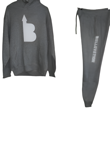 Grey Bellevation Fleece suit