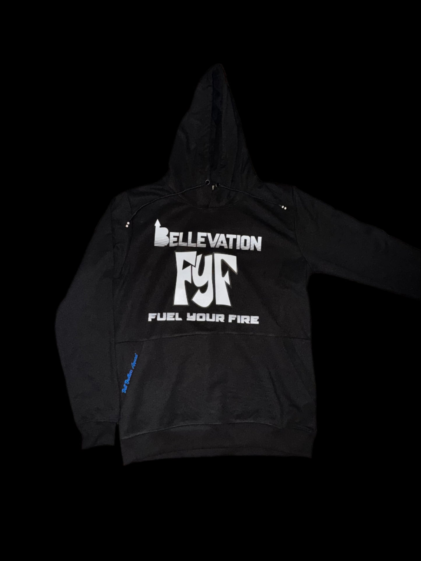 FYF "Fuel Your Fire" White tech Hoodie