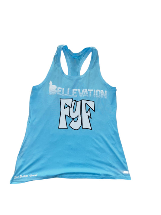 Bellevation "FYF" 'Fuel Your Fire' women's tank